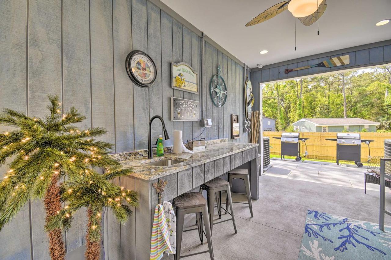 Ocean Isle Beach Home With Shared Lanai And Grill Luaran gambar